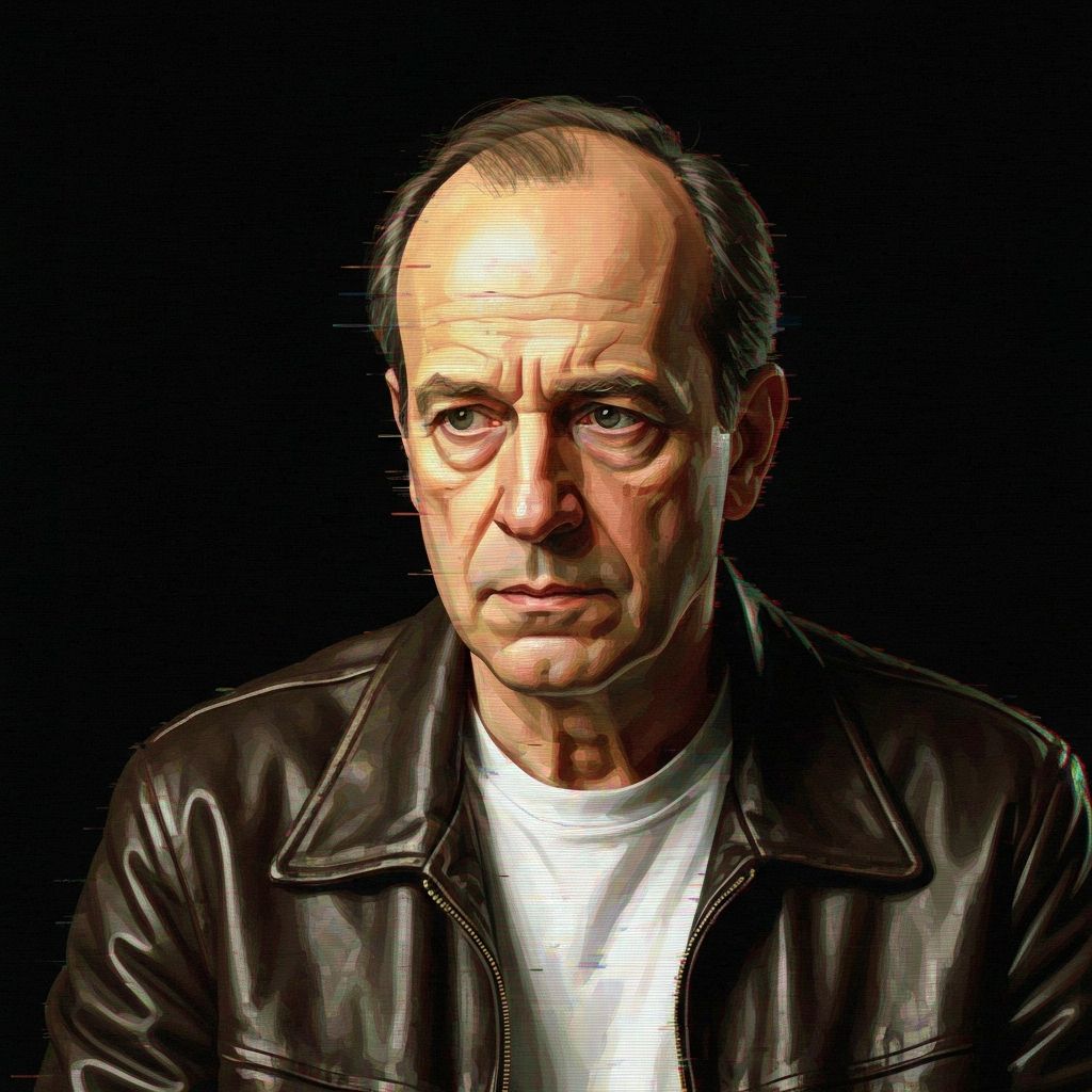 An AI-generated artwork with visible noise and artifacts