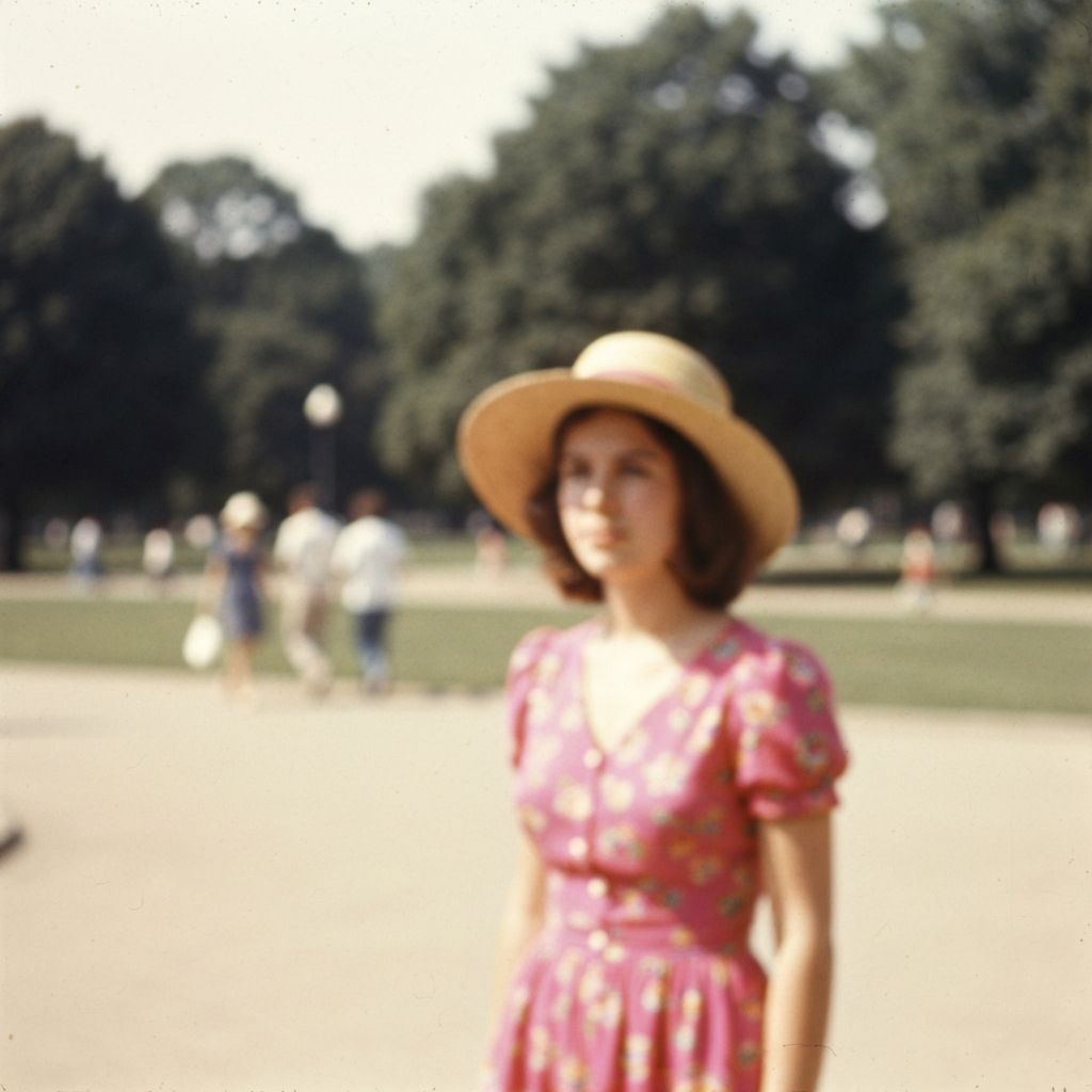 AI photo restoration example showing a blurry old photo being unblurred