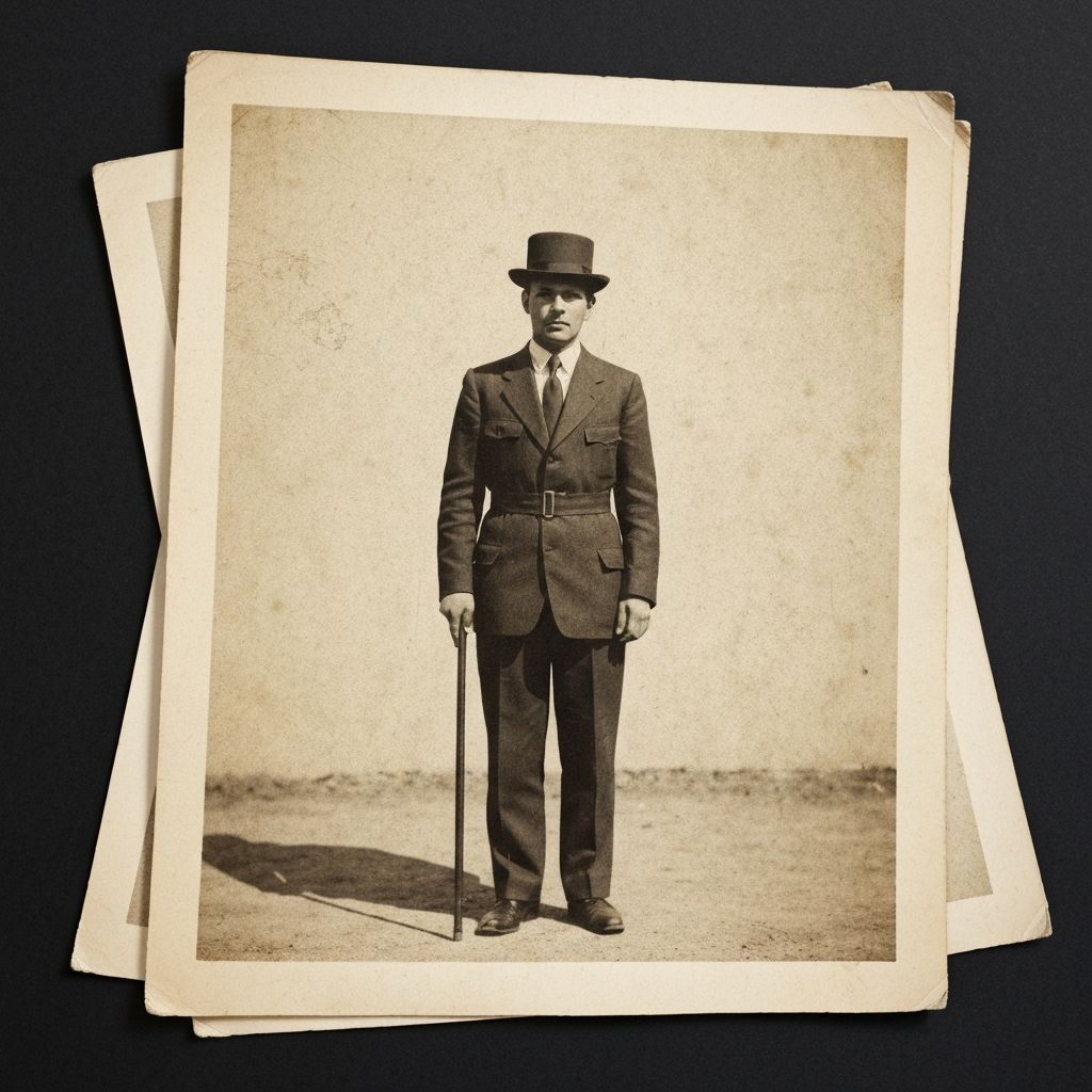 After AI restoration - scratches and damage completely removed