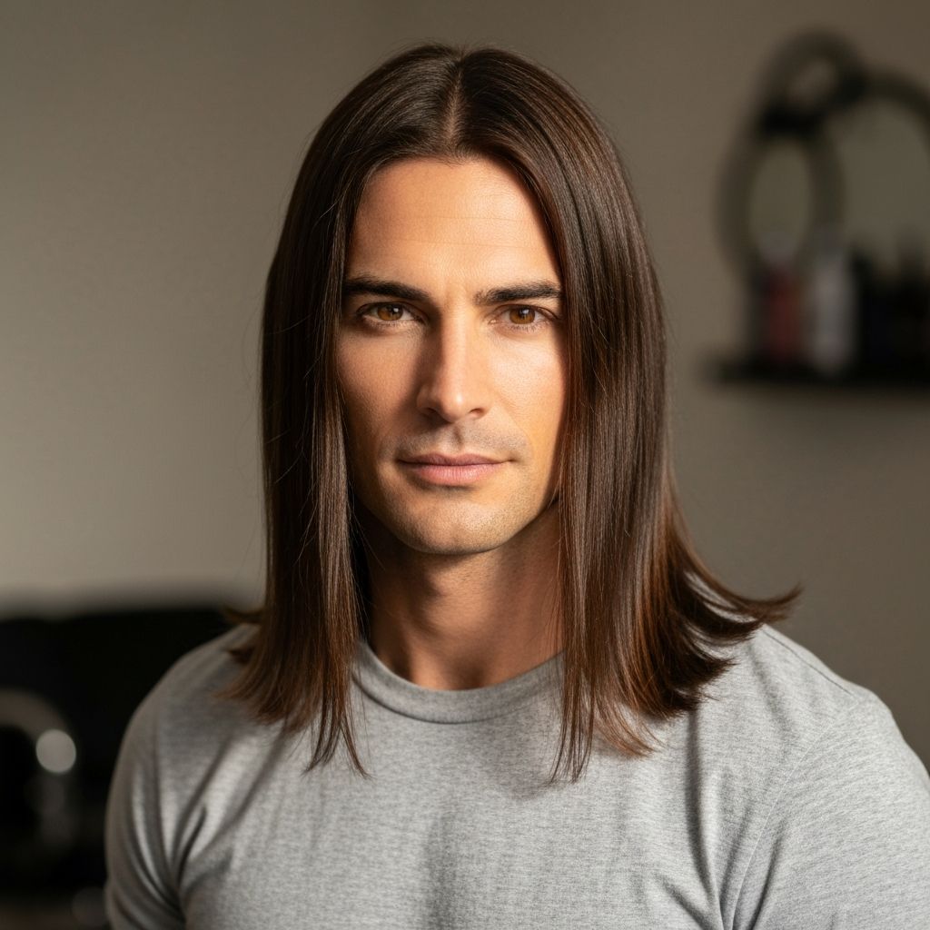 Men's virtual haircut try on showing buzz cut and fade styles