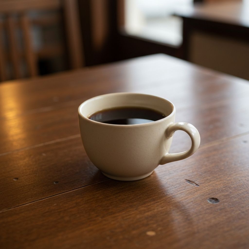 Photo of a coffee cup