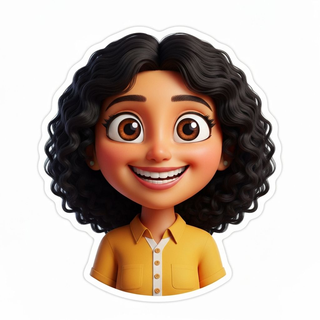 Custom AI emoji generated from selfie for Discord profile