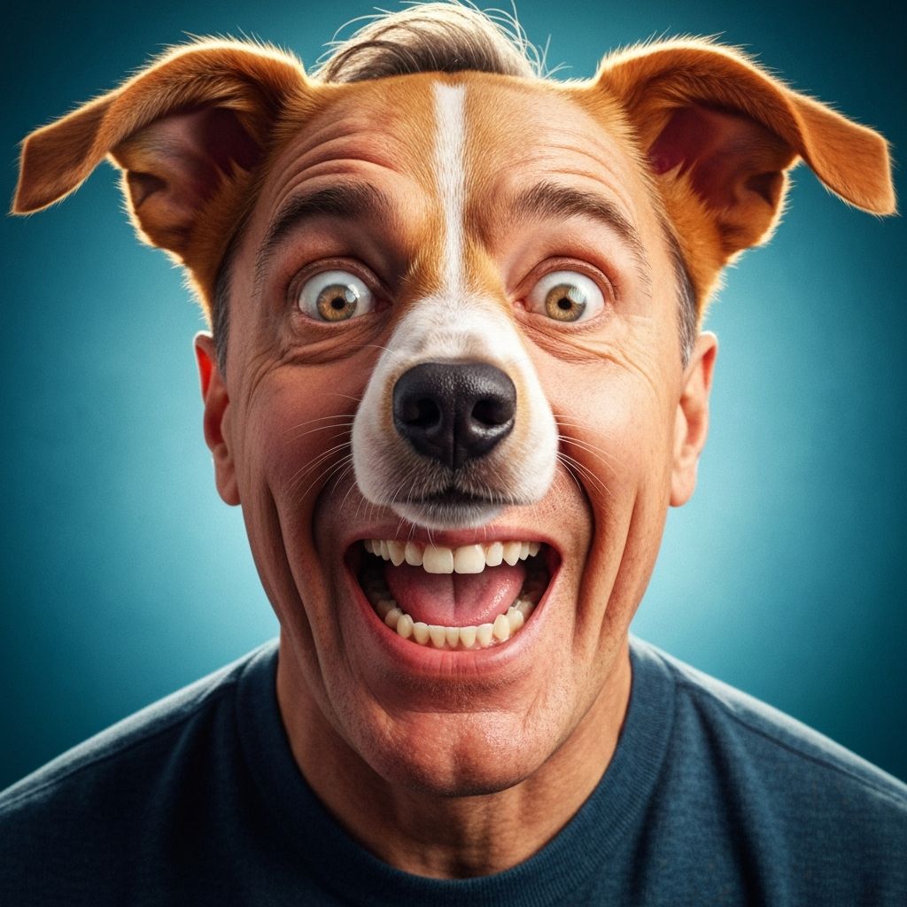 Funny AI face swap meme generated with free online tool