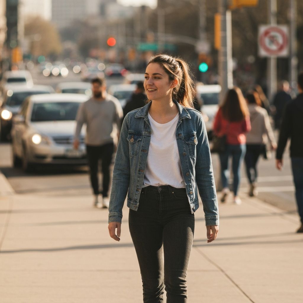 Casual photo of a person in everyday clothes