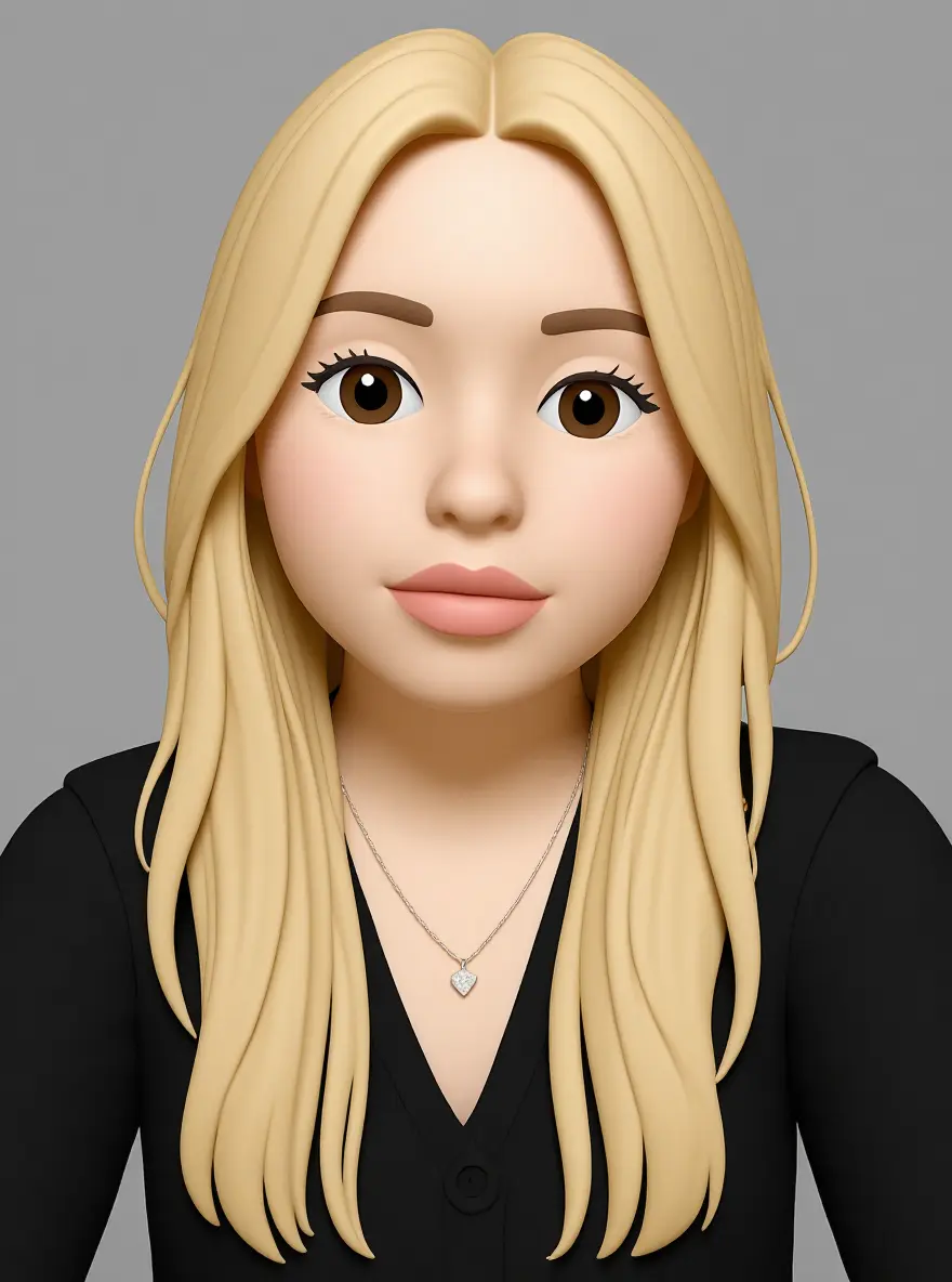 Generated iOS-style emoji from the photo on the left.