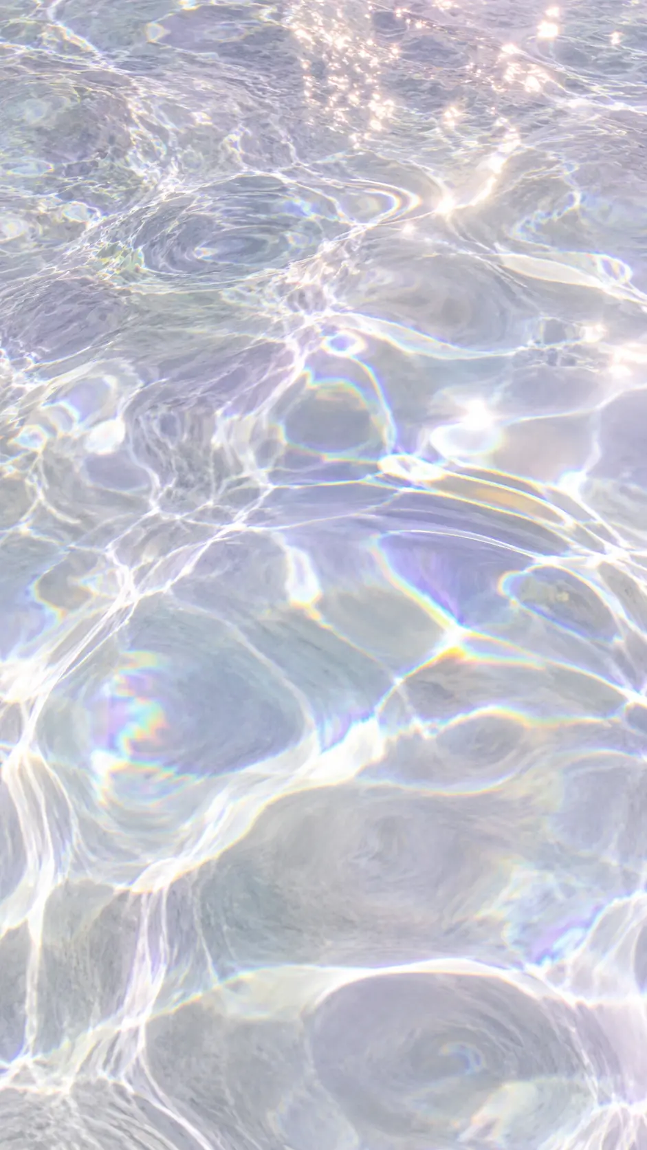 An iridescent water-light texture beside image enhancement guidance.