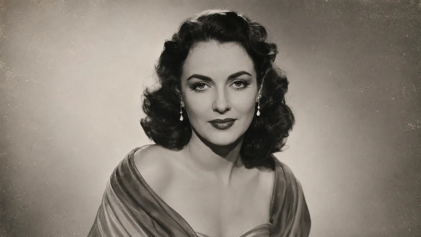 Old portrait before AI photo restoration.