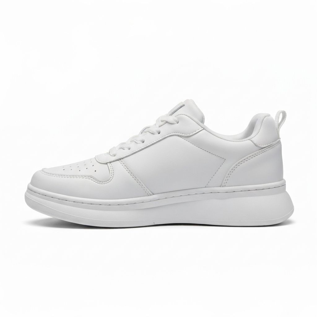 Sneaker product photo without shadow on white background